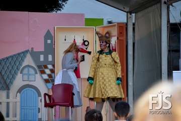 Espectáculo infantil en Los Llanos de Telde (Foto Francisco Javier Santana)